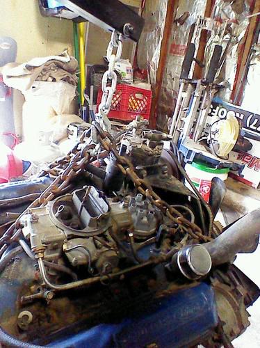 1973 390 ford big block and transmission 