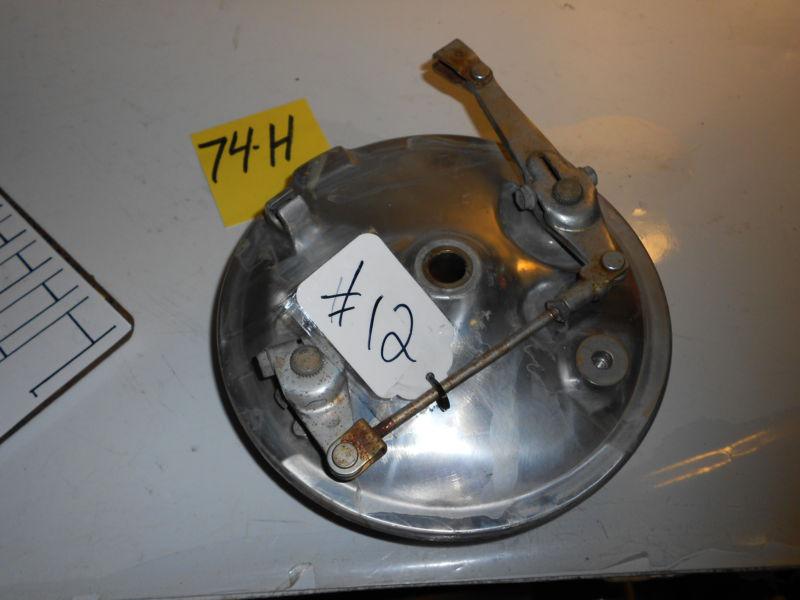 1975 honda cl360  front brake plate