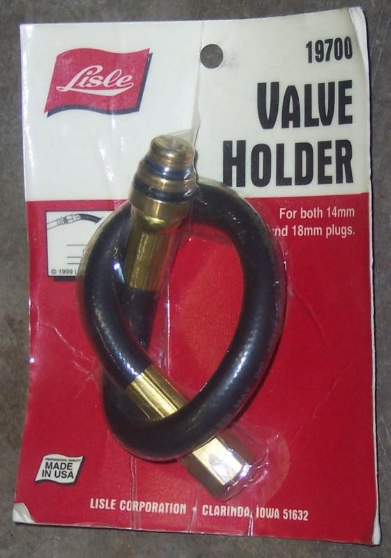 Air operated valve holder tool  14mm  18mm     lisle 19700 usa