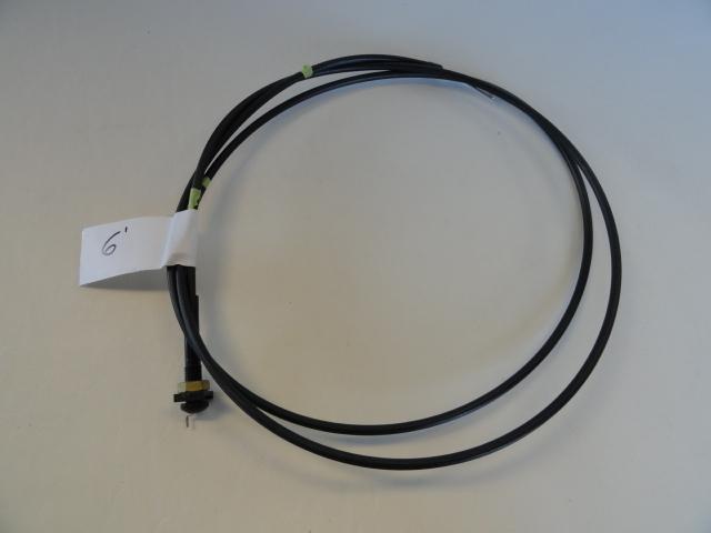 Livewell drain control cable 6' marine boat