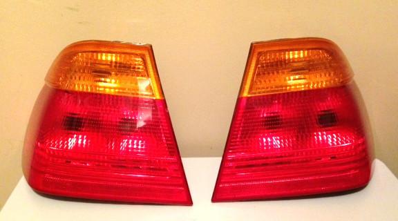 Bmw e46 4 door sedan oem taillights