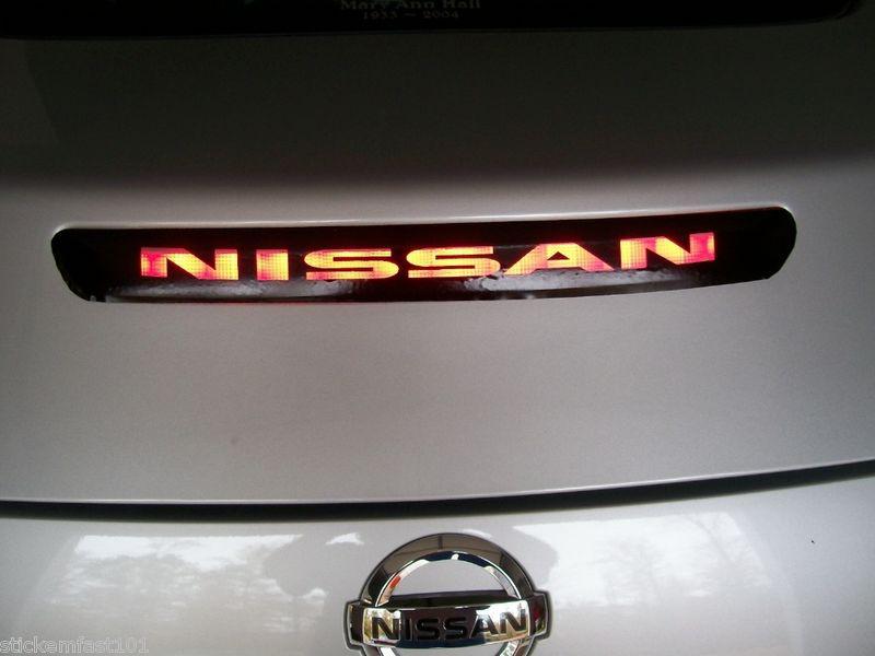 Nissan 370z 3rd brake light decal overlay 09 2010 2011 2012 2013