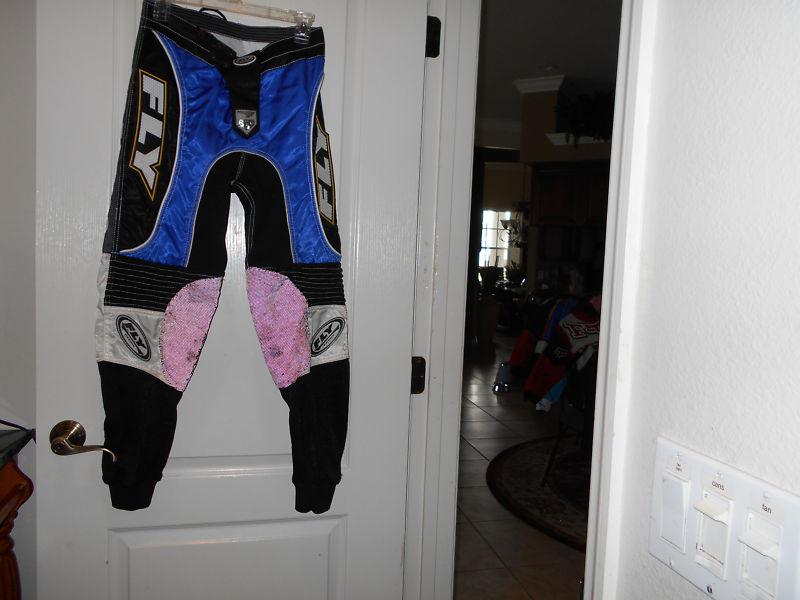 Motor cross fly racing pants mens size 30