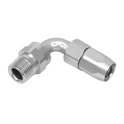 Summit 240120n hose end reusable 90 deg -12 an hose to male 3/4" npt nickel ea