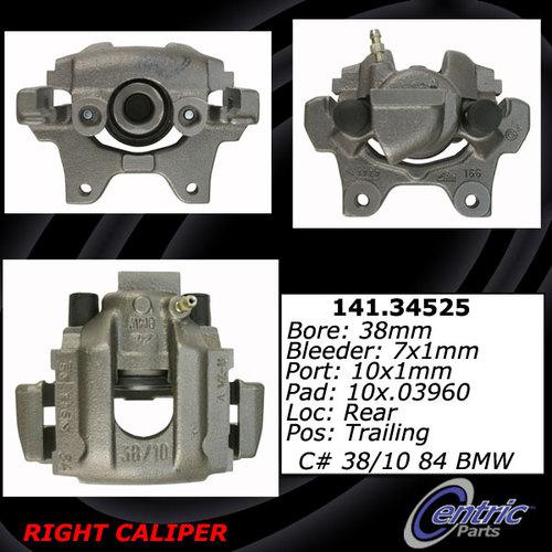 Centric parts disc brake caliper 141.34525