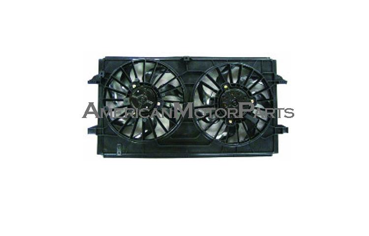 Ac condenser radiator cooling fan chevy malibu pontiac g6 saturn aura 3.5l 3.6l