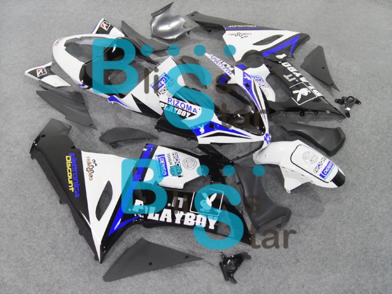 Injection mold fairing kit w2 fit for kawasaki ninja zx6r zx-6r 2005-2006 e41