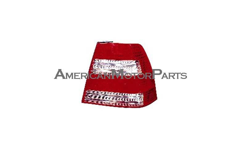 Passenger replacement red/clear tail light 04-05 volkswagen jetta gen. 4 gl gls