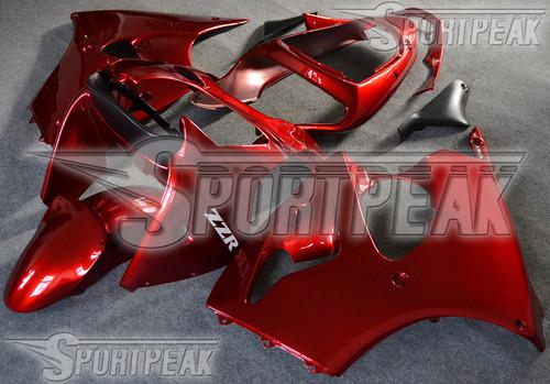 For kawasaki ninja zzr600 05 06 2005 2006 fairing abs bodywork red rare