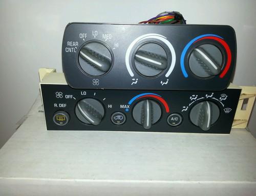 95-99 gmc chevy tahoe suburban truck heater ac climate control unit rear defrost