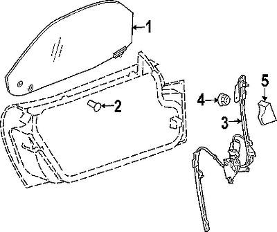 Dodge 6101694 genuine oem factory original wiper arm nut