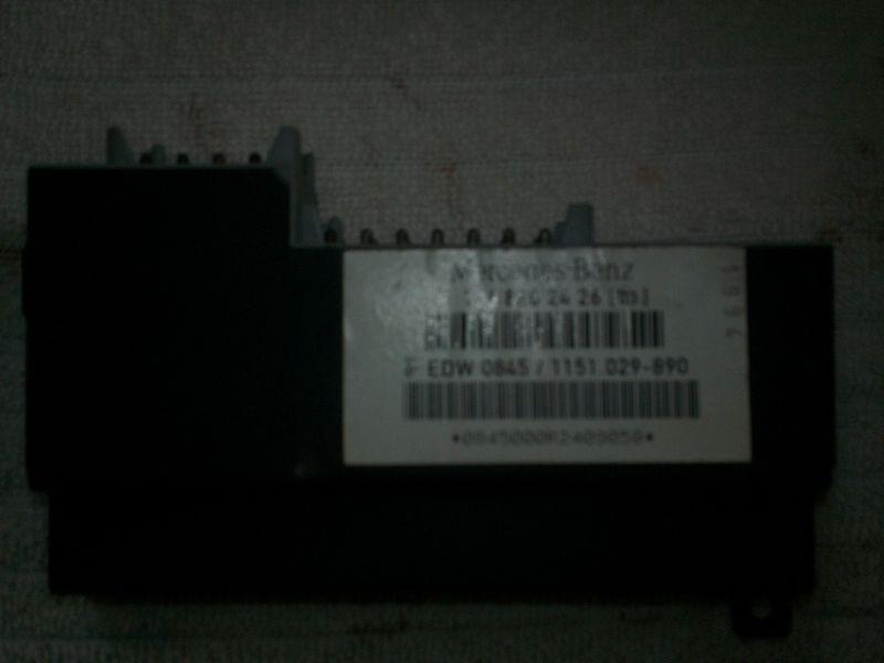 93 mercedes 300e alarm control unit1268202426 (03) 327