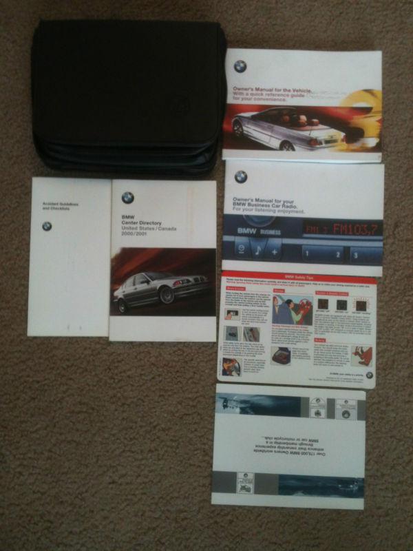 2001 bmw 323ci 330ci owners manual 