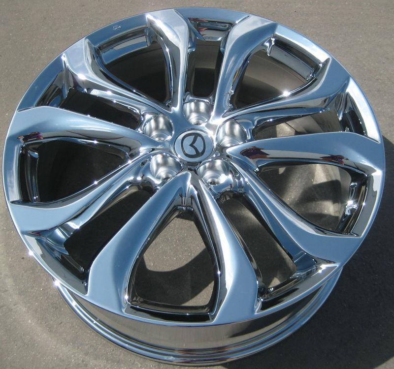 Exchange your stock 4 20" factory mazda cx-9 cx9 oem chrome wheels rims 2011-13