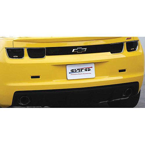 2010-12 camaro gt styling blackout rear center panel - smoke