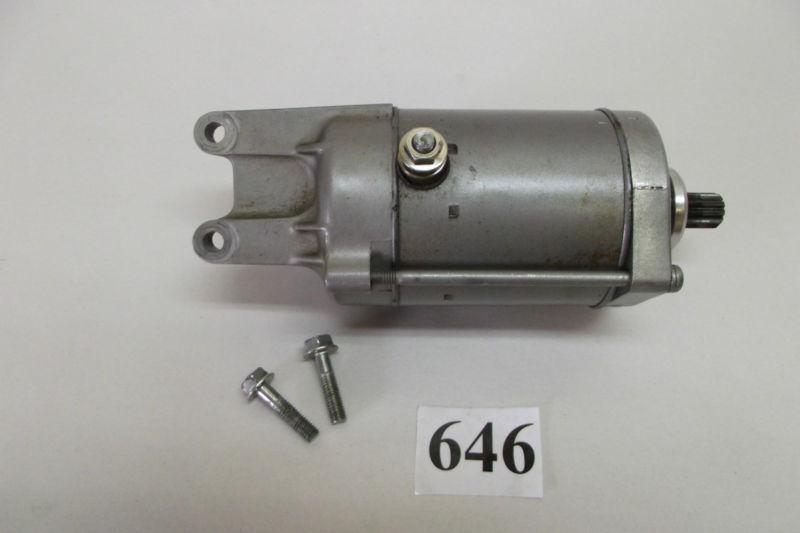 Honda atc 250es 250 es big red atv oem starter motor 86 1986 646