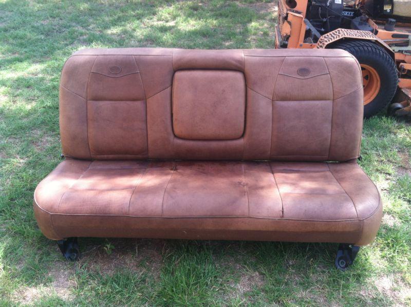 1999-2010 ford f250 f350 rear king ranch seat