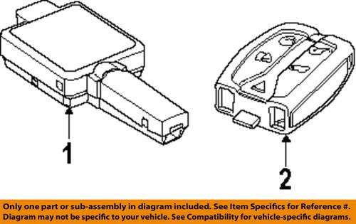 Land rover oem lr013006 keyless entry-transmitter