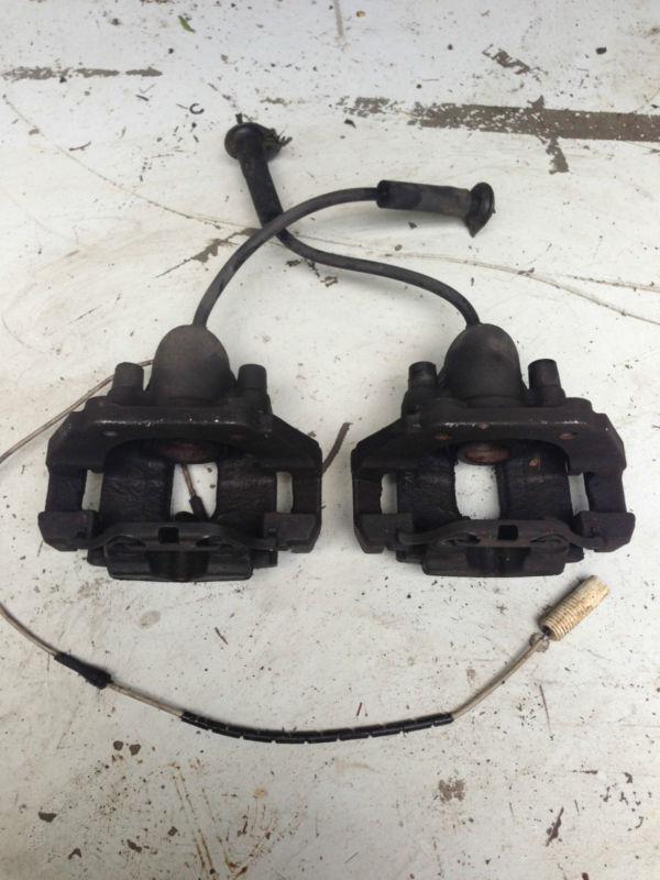 1999 2000 2001 bmw 740i 740il rear brake calipers caliper bracket  