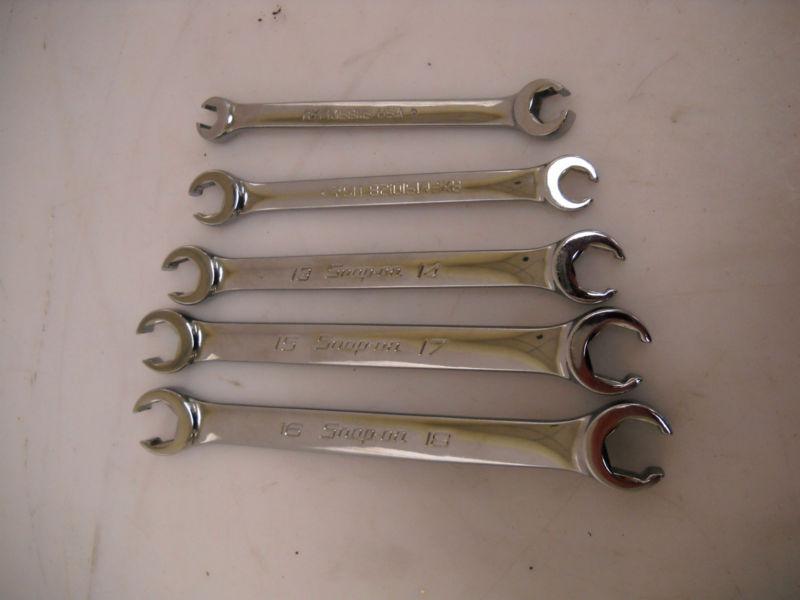 Snap on rxfms606b double end 6 pt. flare nut wrench set 