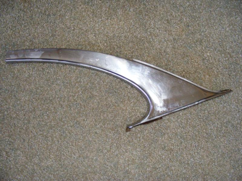  door trim window pontiac star chief sedan 1957 drivers side rear