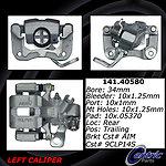 Centric parts 141.40580 rear left rebuilt caliper with hardware