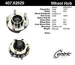 Centric parts 407.62029e front hub assembly