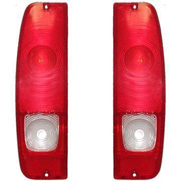 Tail light brake lamp lens rear pair set driver passenger side left+right