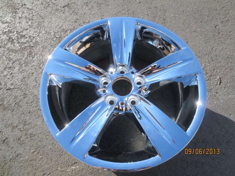 18" bmw 335i sport factory oem chrome wheel bmw 328i 330i replacement/spare rim