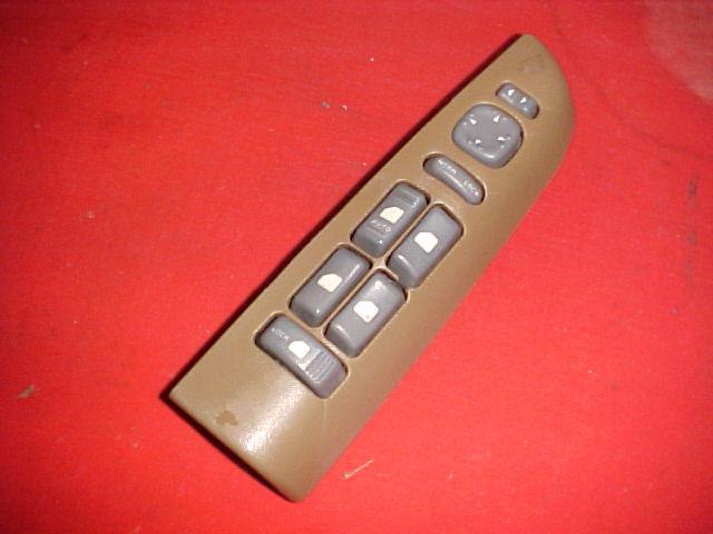 Chevy blazer jimmy bravada  master power window lock mirror switch tan 98 99