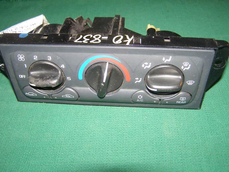 1997 1998 1999 2000 chevy malibu ac climate control oem  w/rear defroster