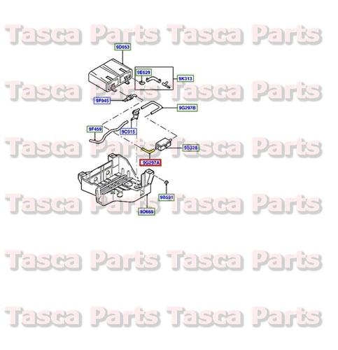 New oem fuel vapour separator hose 2.0l/3.0l 2001-2004 escape #yl8z-9s321-aa