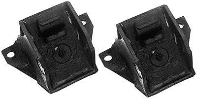 Trans-dapt 9592 motor mounts rubber black oldsmobile v8 pair