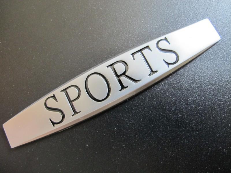 Sports metal trunk fender logo emblem badge for trd toyota bmw nissan honda benz