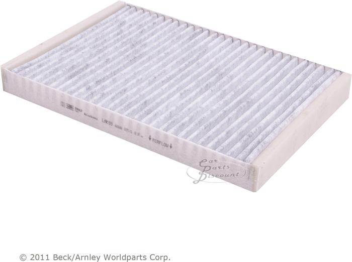 Beck arnley cabin air filter