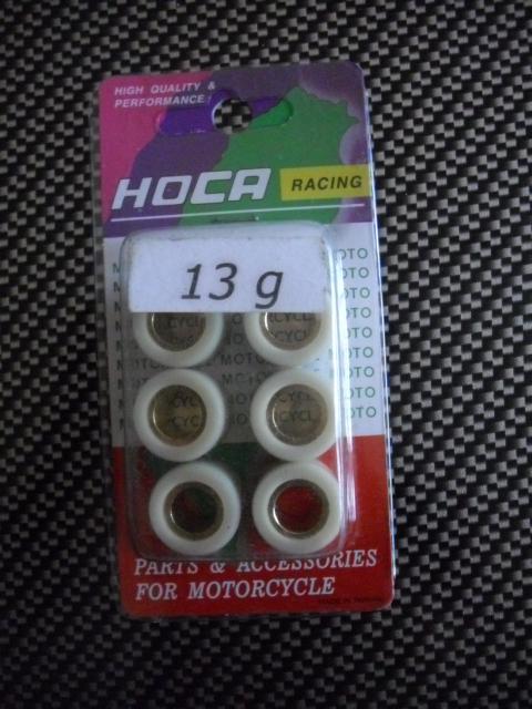 Scooter 150cc gy6 hoca high performance 13gram roller 18x14