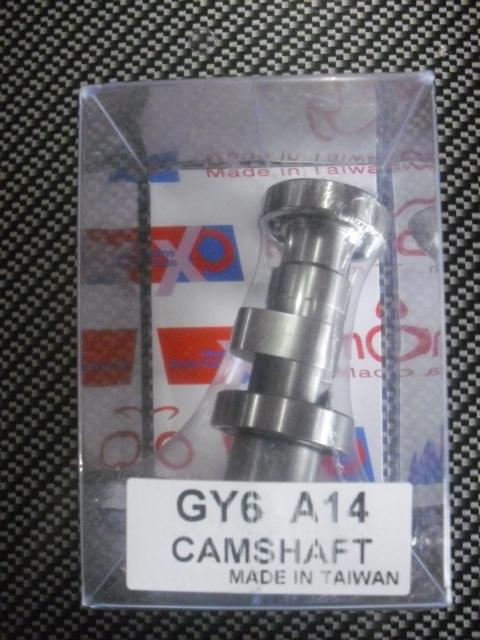 Scooter 125cc 150cc gy6 motorio racing high performance a14 camshaft 