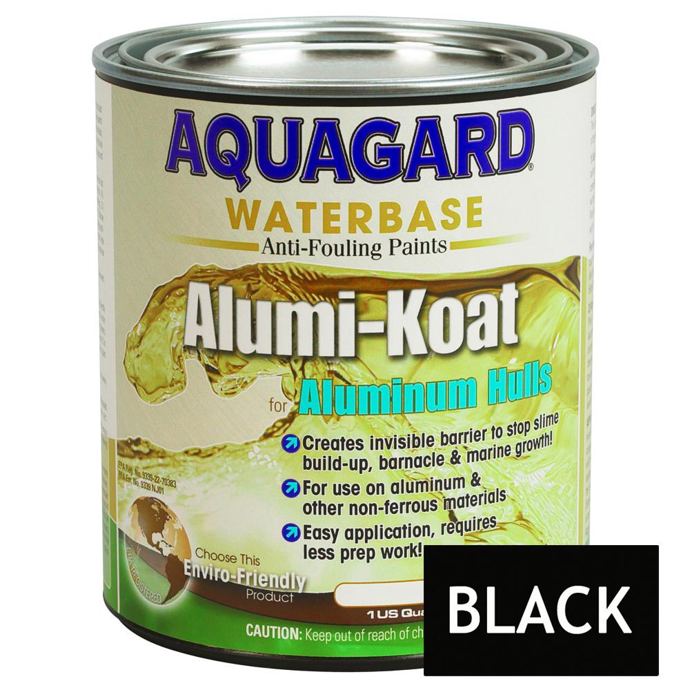 Aquagard 70001 ii alumi-koat anti-fouling waterbased - 1qt - black