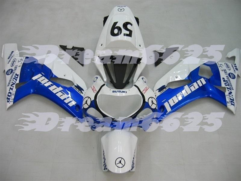 Fairing for suzuki gsxr gsx-r 600 750 gsxr600 gsxr750 k2 01 02 03 2001 2002 2003