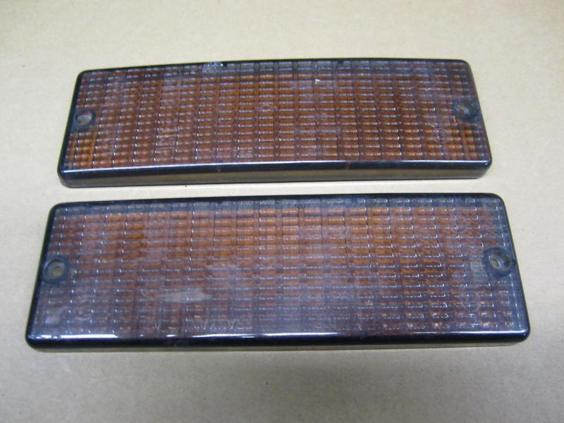 Jaguar xj6 93-94  jaguar xj12 93-94 parking light turn signal lens set rh & lh