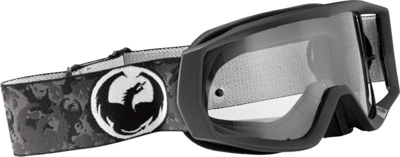 Dragon alliance vendetta anti-fog goggles black/clear lens