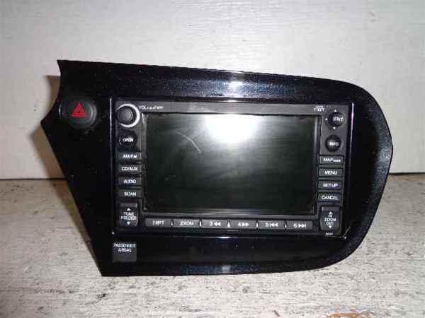 10-13 honda insight am/fm/cd/nav radio player oem lkq