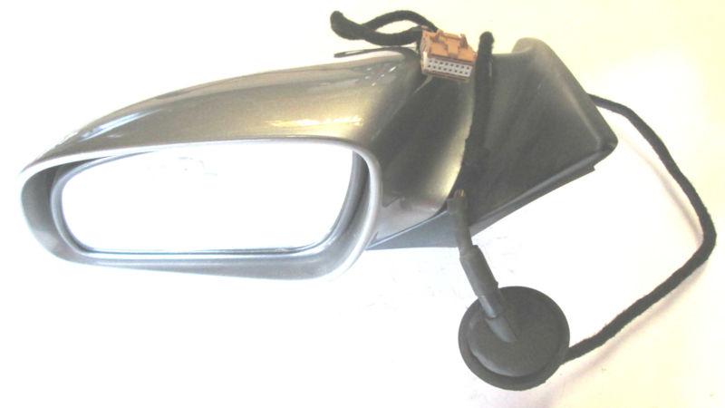 04 audi a8 quattro exterior side door view mirror left power gray