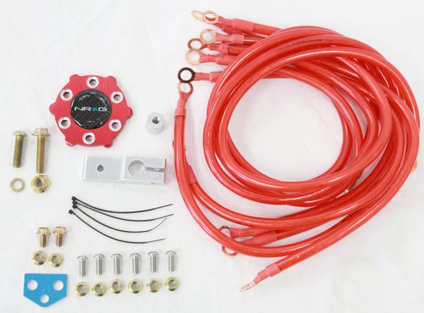 Nrg gk-100rd grounding system red