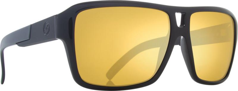 Dragon alliance jam ionized sunglasses black gold/gold lens