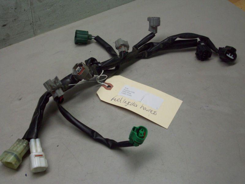 Y36 yamaha fz6 fz 6 2005 gas fuel injector wire wiring harness