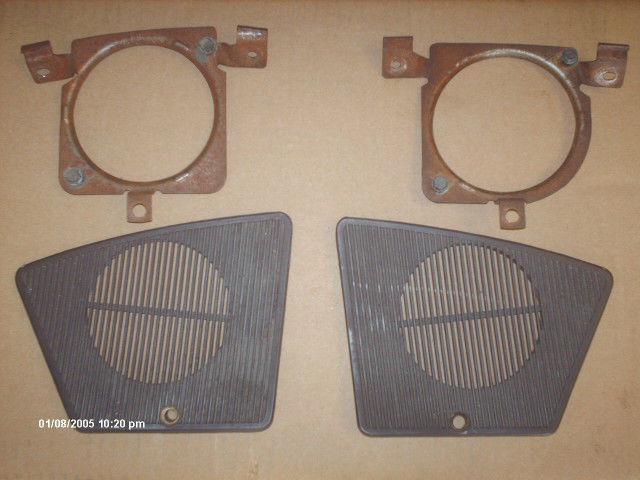 1979-1980-1981 firebird camaro front radio rear speaker grilles