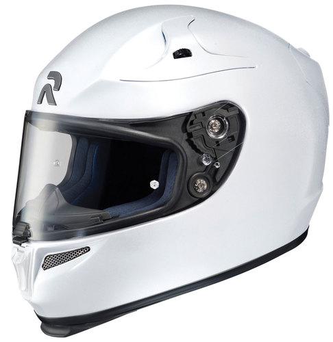 New hjc rpha-10 full-face adult helmet, gloss white, small