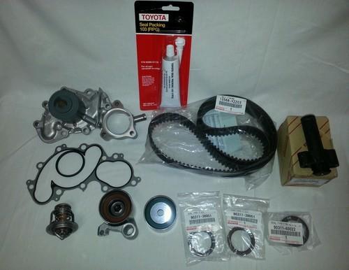 Genuine/oem  toyota 3.4l v6 factory parts complete timing belt & water pump kit