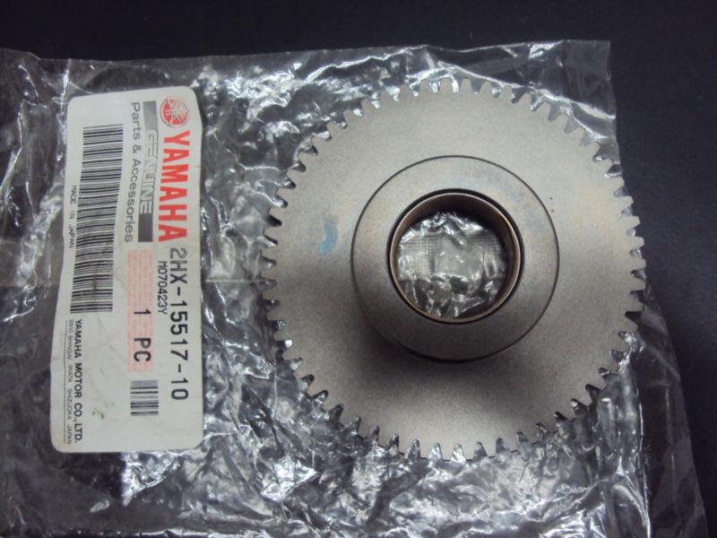 Yamaha,pn 2hx-15517-10-00,gear,idler 2,1985-2008 yfm80/50/100 models